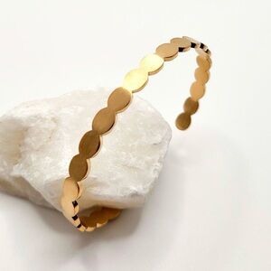 Open Edit Ellipse Cuff Bracelet